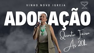 CULTO AO VIVO  VINHO NOVO IGREJA [upl. by Asennav]