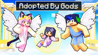 Adopted By GOD Family In Minecraft [upl. by Mossolb]