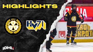 HIGHLIGHTS  Brynäs  HV71  SDHL [upl. by Amol73]