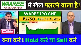 Waaree Energies IPO Hold Or Sell Waree Energies Ipo Gmp Waaree Energies IPO Listing Waaree Ipo [upl. by Enelak]