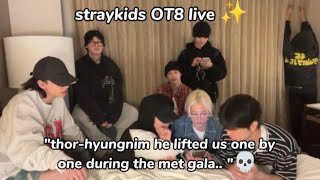 STRAYKIDS OT8 LIVE [upl. by Asor]