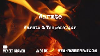 Warmte  Warmte amp Temperatuur – 3K  VMBO BasisKader  NaSk 14 [upl. by Alimak]