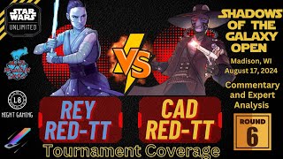 SWU 1k BO3 Match  Cad RedTT Al v Rey RedTT Evelyn  Misty Mountain Madison WI 81724 [upl. by Neehs824]