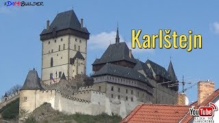 Hrad Karlštejn  prohlídka hradu i podzámčí  Castle [upl. by Breskin]