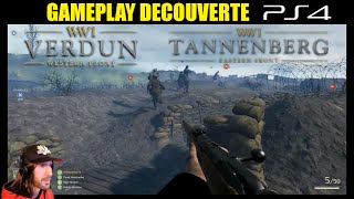 WWI VERDUN amp TANNENBERG PS4  GAMEPLAY DECOUVERTE [upl. by Dettmer]