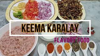 Keema Karelay recipe by Flavory Food  Bitter Gourd with Minced Meat [upl. by Aiki730]