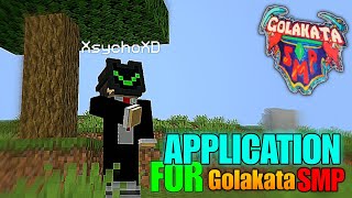 This is My Application For Golakata SMP  FloppyStable SkellyBD ItsPunisherOP [upl. by Anayd898]