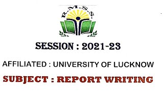 Internship Report Writing । Report Writing 16 Week Internship File For BEd 4th Semester By Mr Ayush [upl. by Alket]