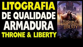 Como Conseguir Litografia de Qualidade Armadura [upl. by Bohs]