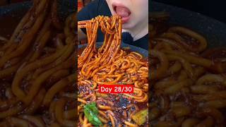 RAMEN CHALLENGE 🍜😋 Day 2830 shorts ramen noodles challengeyoutubeshorts viralvideotrending [upl. by Carolus]