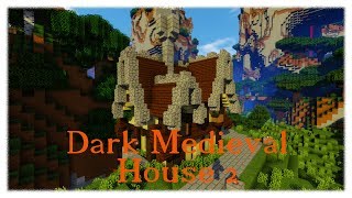 Minecraft  Gundahar Tutorials  Dark Medieval House 2 [upl. by Sela]