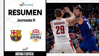 Barça  Bàsquet Girona 11578 RESUMEN  Liga Endesa 202324 [upl. by Llirred]