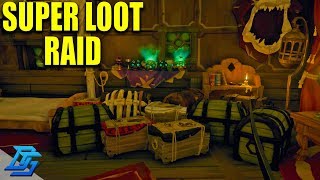 SUPER LOOT RAID FIRST SKULL EVENT RAID SKULL CLOUD  Sea of Thieves [upl. by Odarbil45]