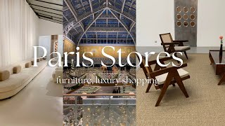 Best Paris Stores for Design Lover midcentury modern furniture Hermes Galeries Lafayette [upl. by Lednor]