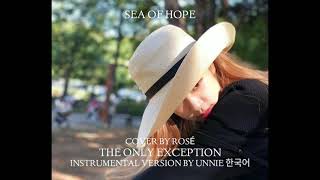 ROSÉ  The Only Exception Instrumental Version By UNNIE한국어 [upl. by Cohin]