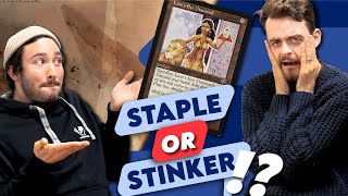 YuGiOh Player Rates Classic MTG Cards  Staple or Stinker [upl. by Bernard]