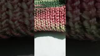 Ladies socks border design😍🌺🌿knitting 🤔😱😱shortsviral [upl. by Marpet219]