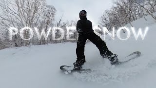 Teine Snowboarding RAW RUN🥶🥶 Hokkaido Japan [upl. by Nac]