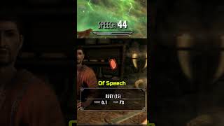 Skyrim Speech Glitch skyrim gaming rpg shorts [upl. by Nahtanoj]