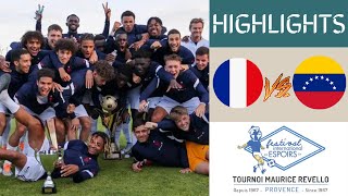 France vs Venezuela U20 MauriceRevell Tournament Highlights  BLUEBERRY TROPHY [upl. by Wang]