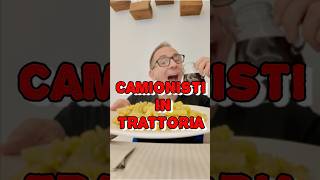 TRATTORIA DEI CAMIONISTI food foodblogger perte cibo shorts shortsvideo camion pasta [upl. by Cal]