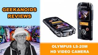 Olympus LS20M HD Video Camera amp Linear PCM Recorder Unboxing amp Tour [upl. by Faires931]