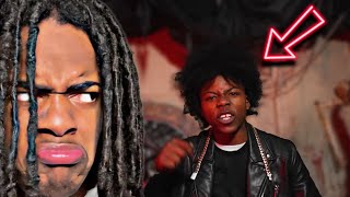 AHH AHH BLOODIE  BLOODIE HNDRXX Official Video REACTION [upl. by Siladnerb153]