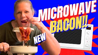 Crispier Bacon Fast Bacon Wizard Microwave Review [upl. by Akli]