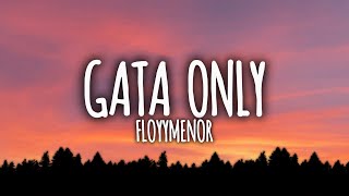 FloyyMenor  GATA ONLY ft Cris MJ LetraLyrics [upl. by Nnaoj]