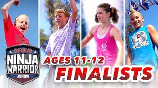 Get to Know the Junior Ninja Finalists 1112 Year Old  American Ninja Warrior Junior [upl. by Atarman434]