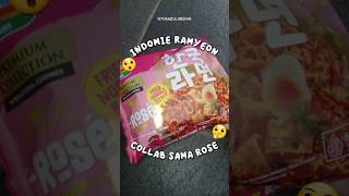 BARU MIE GORENG KOREA ROSÉ INDOMIE NEW JEANS  NYOBAKULINERAN rose ramyeon spicyfood short [upl. by Sayette896]