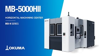 Okumas MB5000HII  Horizontal Machining Center [upl. by Attener]