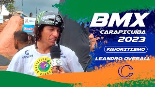 BMX 2023 EM CARAPICUÍBA  LEANDRO OVERALL [upl. by Adnwahsar]