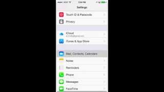 How to Create Subscribed Calendar ics ical on iPhone iOS 7 amp iOS 8 [upl. by Kristy19]