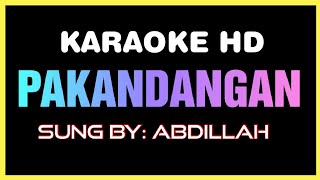 Pakandangan  Abdilla Karaoke Version  Tausug Song Karaoke [upl. by Nido74]