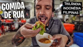 Provando 60 COMIDAS DE PRAIA no Sudeste Asiático 🇹🇭 🇮🇩 🇵🇭 Documentário Completo [upl. by Rramel921]