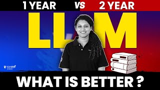 Difference Between 1 Year LLM amp 2 Year LLM  LLM Entrance Exam Preparation [upl. by Rafferty]