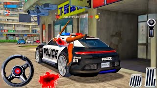 Police Cars 3d Car games  Car Driving Android Game play  Police Sim 2024 Gameplay Level 4 [upl. by Malinin]