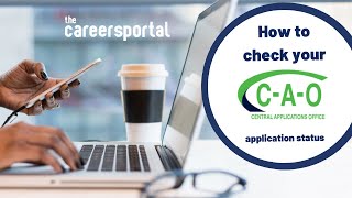 How To Check Your CAO Application Status  Careers Portal [upl. by Brackett859]