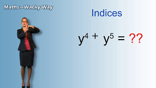 Maths the Wacky Way  Indices [upl. by Frech]