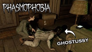 🔴 FREAKY TIME IN PHASMOPHOBIA  BLOOD MOON EVENT [upl. by Rabma328]