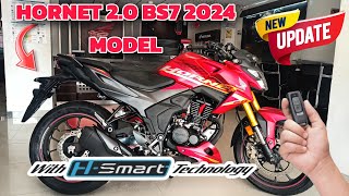 Honda Hornet 20 Bs7 2024 Model  Review  New Features  Price  Mileage  Top Speed [upl. by Nedle]