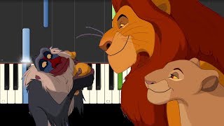 Circle of Life  The Lion King  Piano Tutorial  Easy [upl. by Irod490]