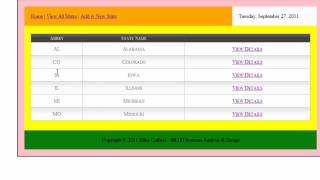 Formatting ASP gridview and detailsview controls using CSS [upl. by Mehalek]