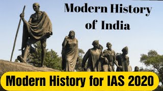 UPSC  IAS  Modern History  Lecture Series  Bipin Chandra  Plassey To Partiton 2020 [upl. by Ojahtnamas]