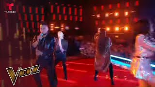 Finalistas TeamWisin – Taki Taki  Gran Final  La Voz US [upl. by Suoicserp]