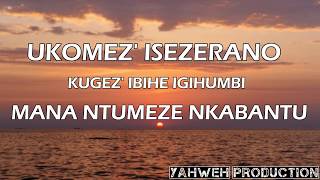 SHIMWA YESU MUCUNGUZI BY CHANCE OFFICIAL LYRIC VIDEO [upl. by Rhoda]