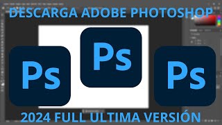 ✅DESCARGAR ADOBE PHOTOSHOP 2024 PARA PC [upl. by Ermine]