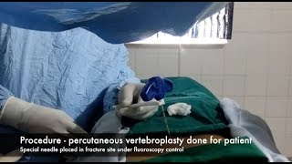 Patient Story Vertebroplasty [upl. by Grani10]