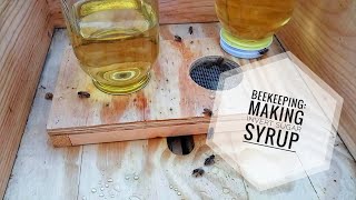 BEEKEEPING Making Invert Sugar Syrup [upl. by Orit]